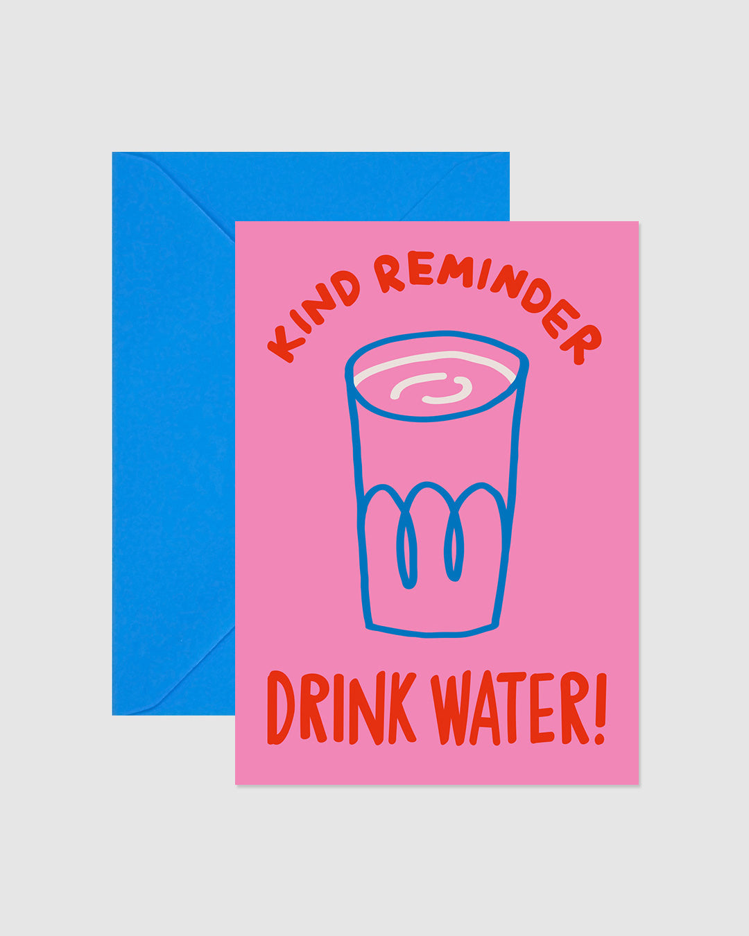 REDY CARD- DRINK WATER