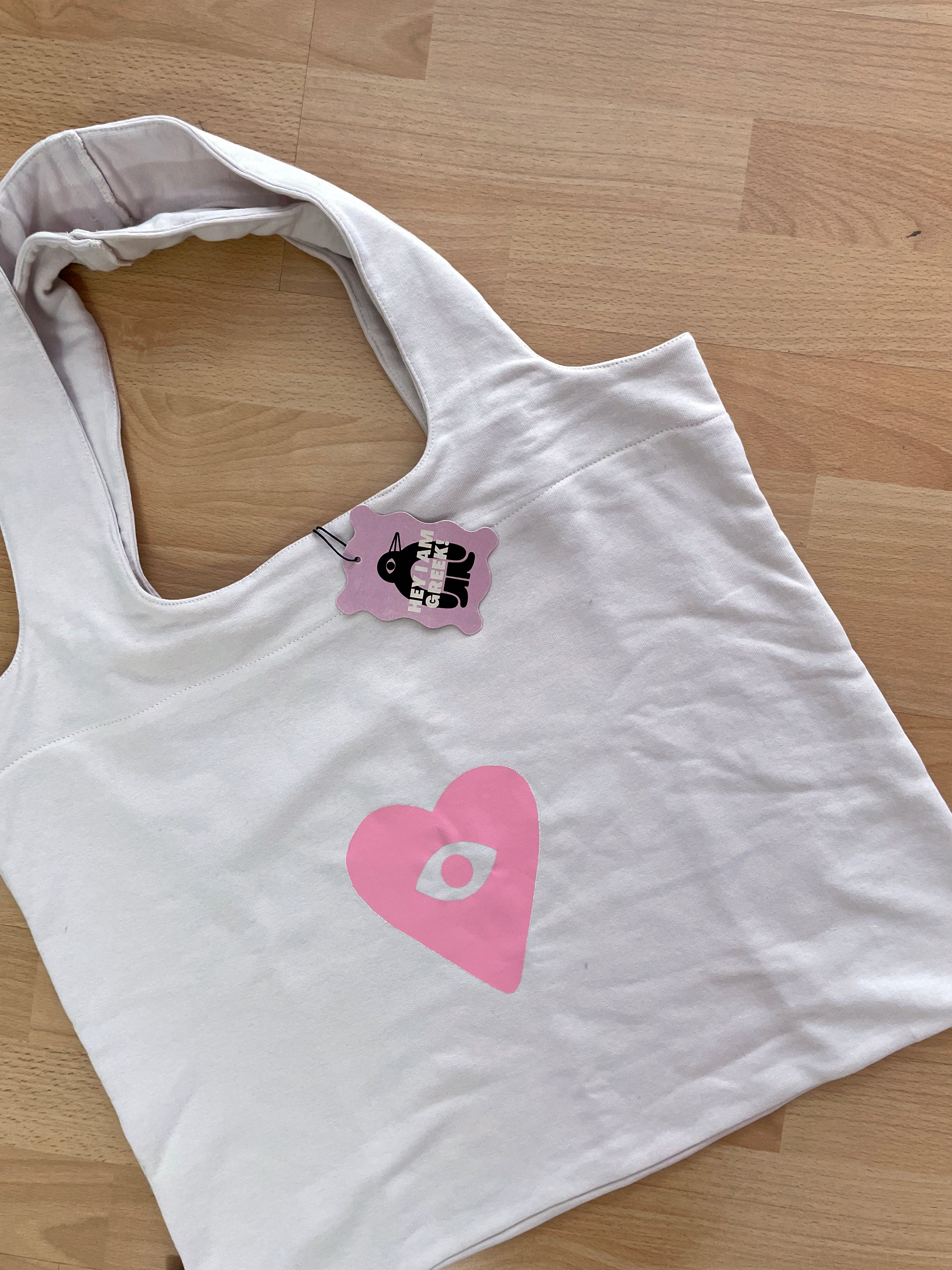 T-SHIRT BAG ADELIE IN HEART (VINYL)- COLOURS