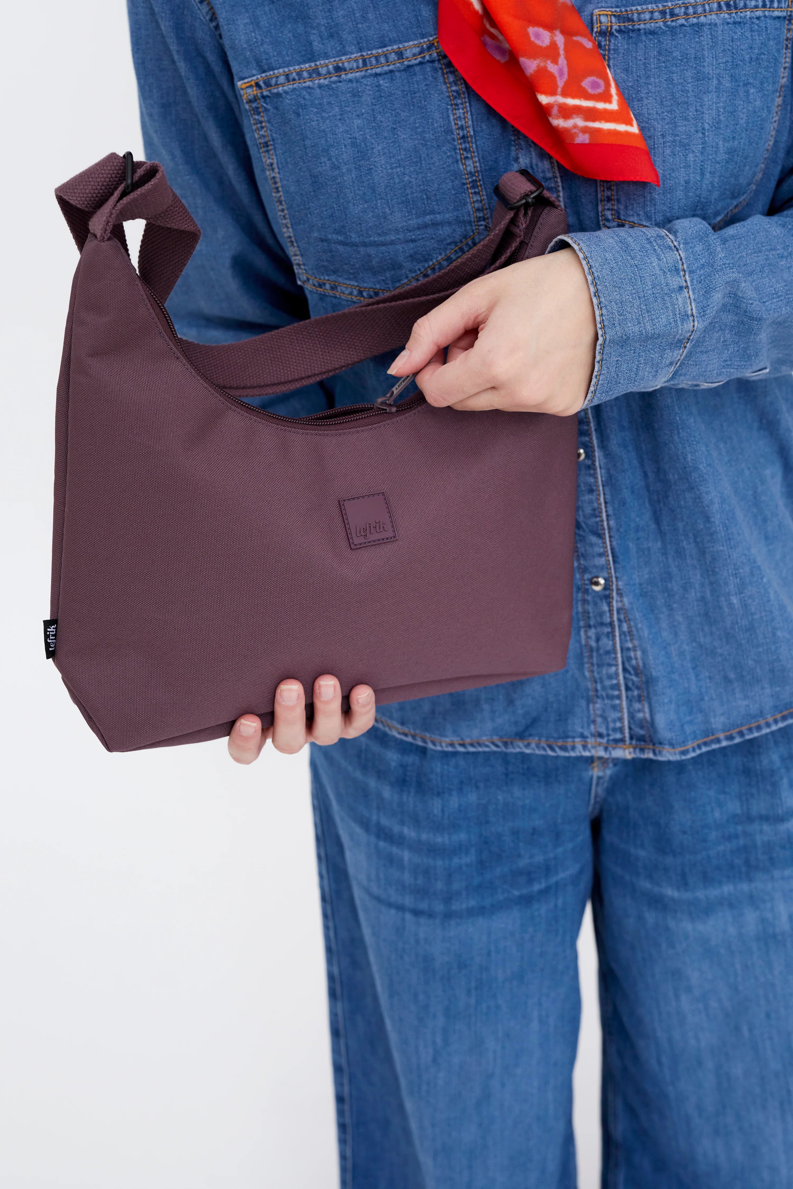 LEFRIK BICO BAG- MAROON