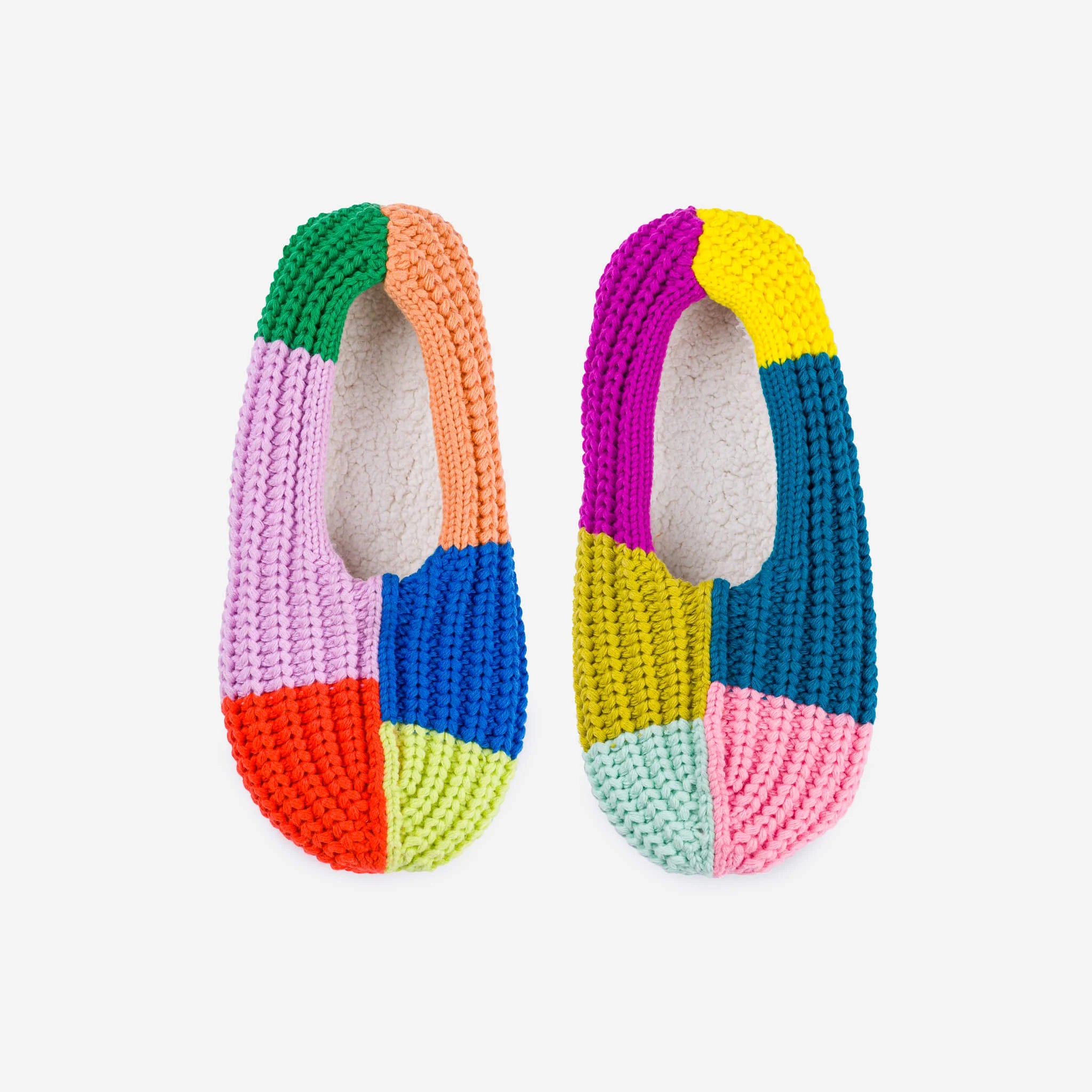MISMATCH RIB SLIPPERS- COLOURS