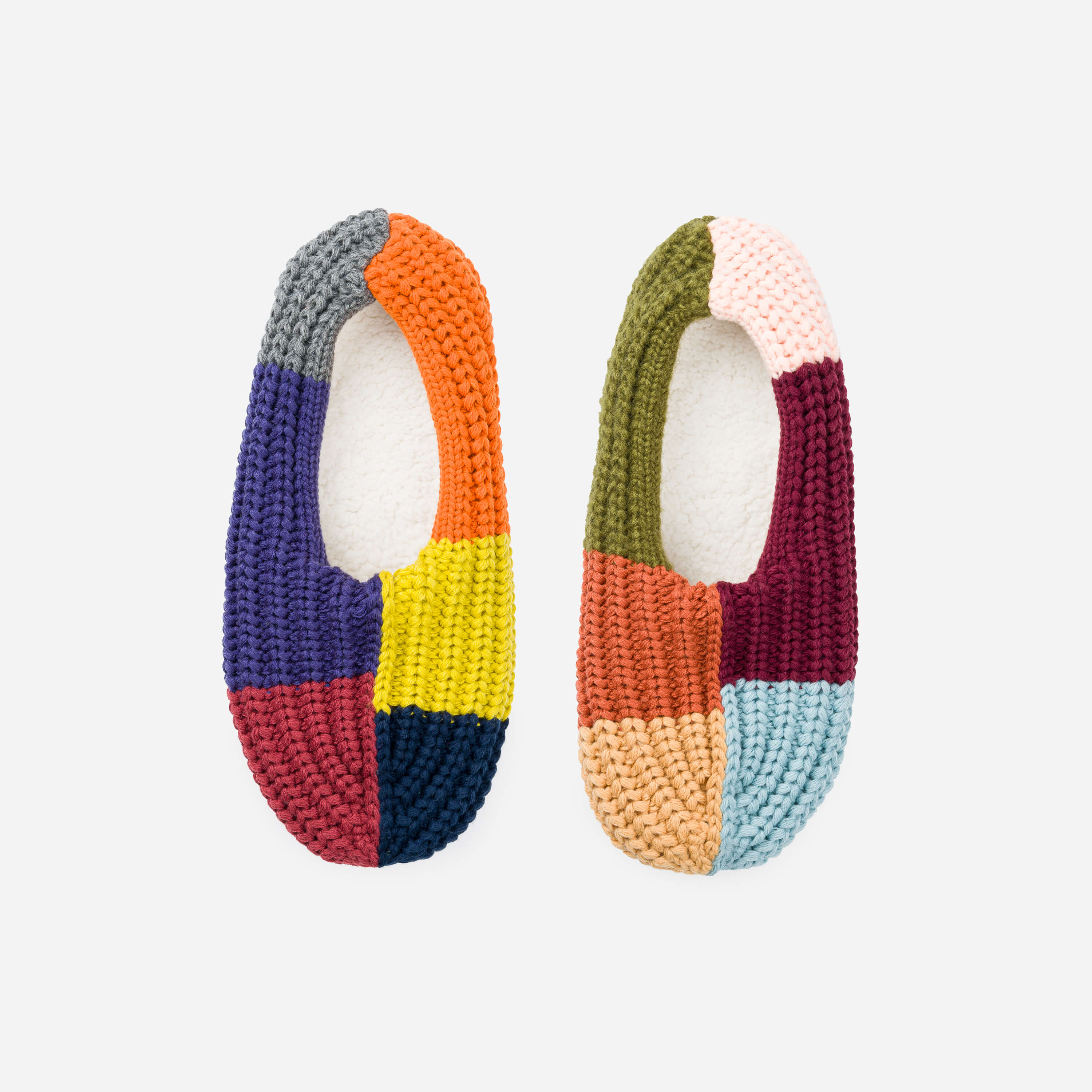 MISMATCH RIB SLIPPERS- COLOURS