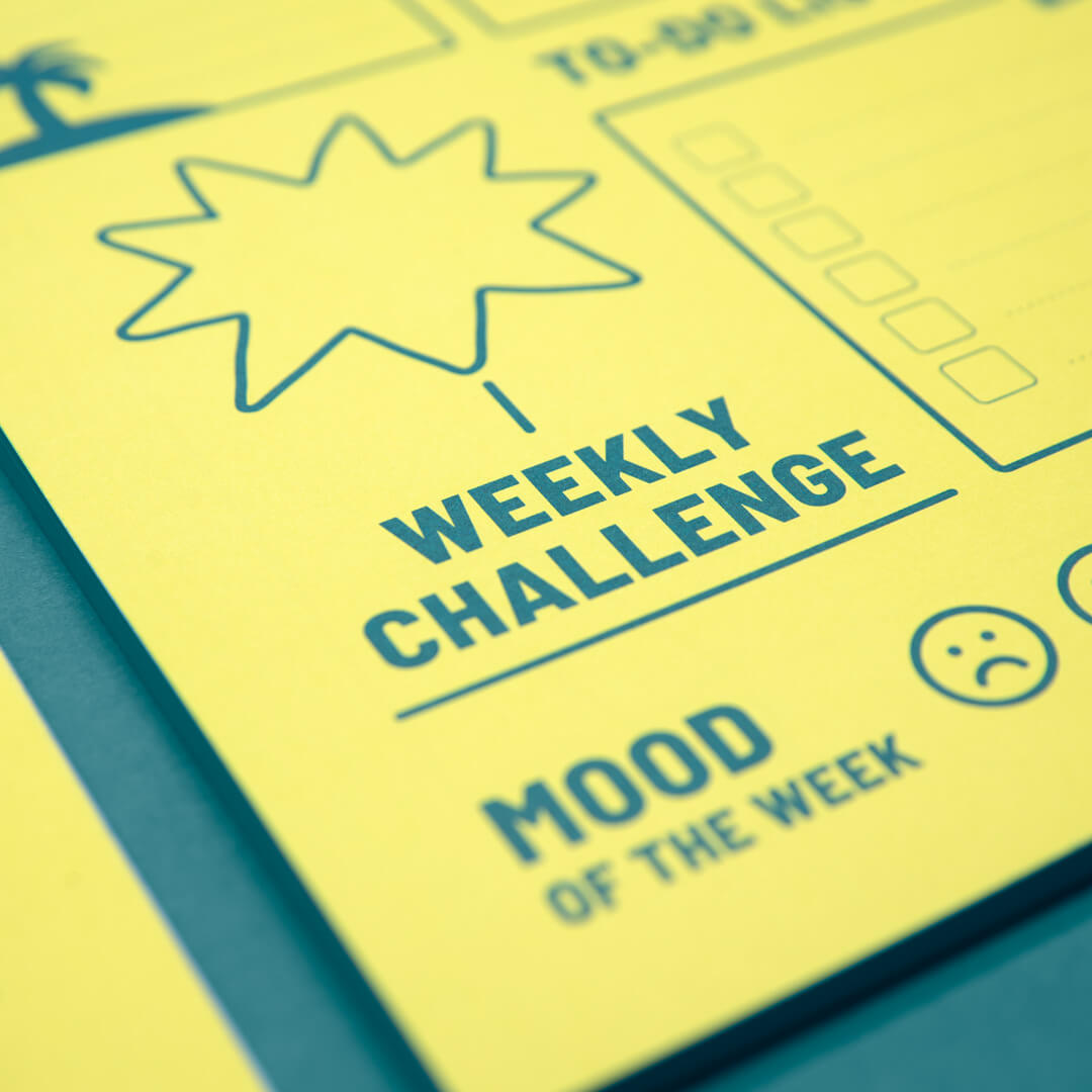 REDY PLANNER- PLAYGROUND LIME YELLOW