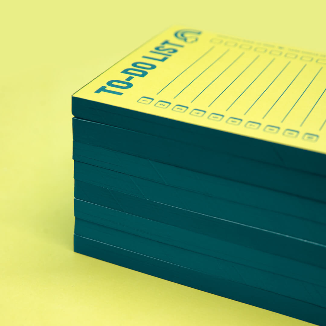 REDY TO DO LISTS- PLAYGROUND LIME YELLOW