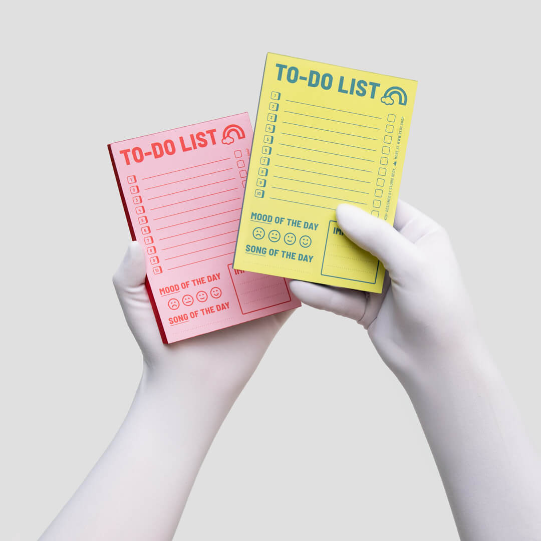 REDY TO DO LISTS- PLAYGROUND LIME YELLOW