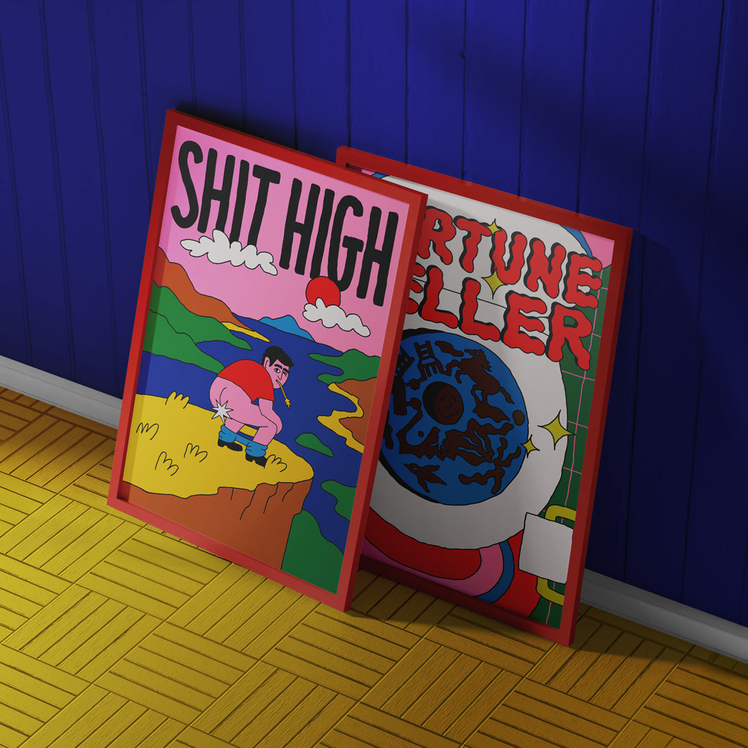 REDY POSTER- SHIT HIGH