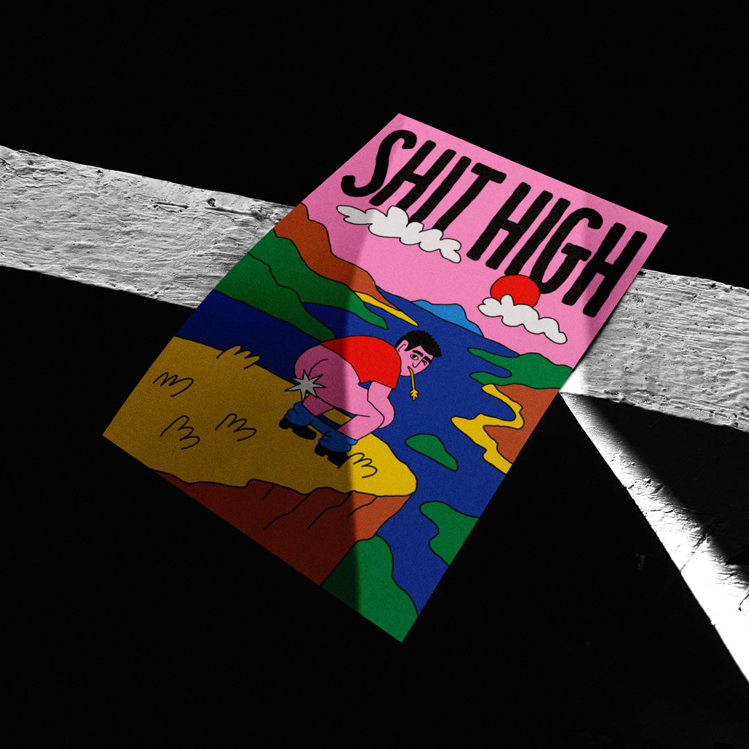 REDY POSTER- SHIT HIGH