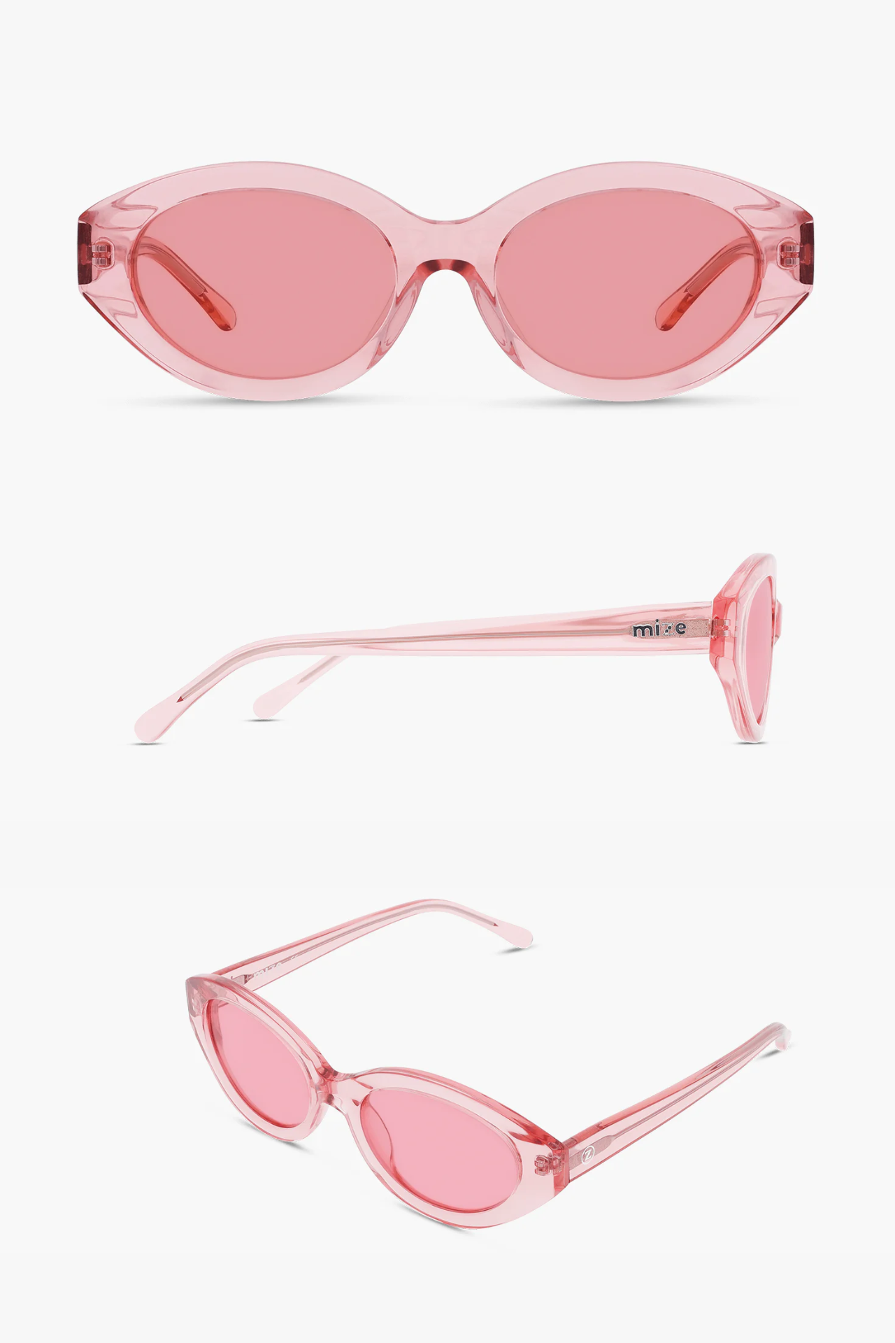 MIZE SUNGLASSES- H°9 CRISTAL ROSE LIGHT PINK