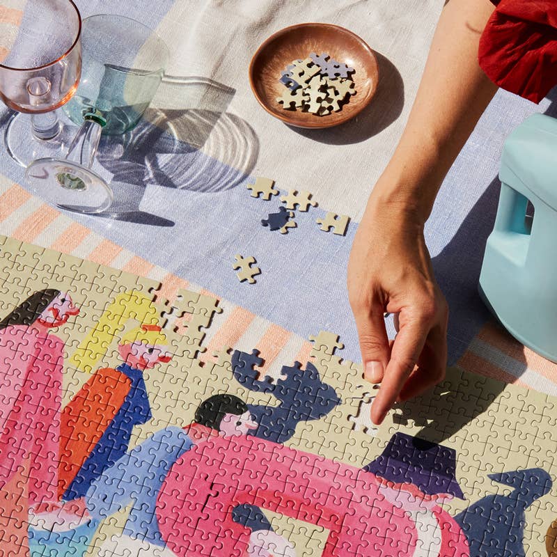 FOLLOWER*INNEN PUZZLE- ILLUSTRATION JILL SENFT