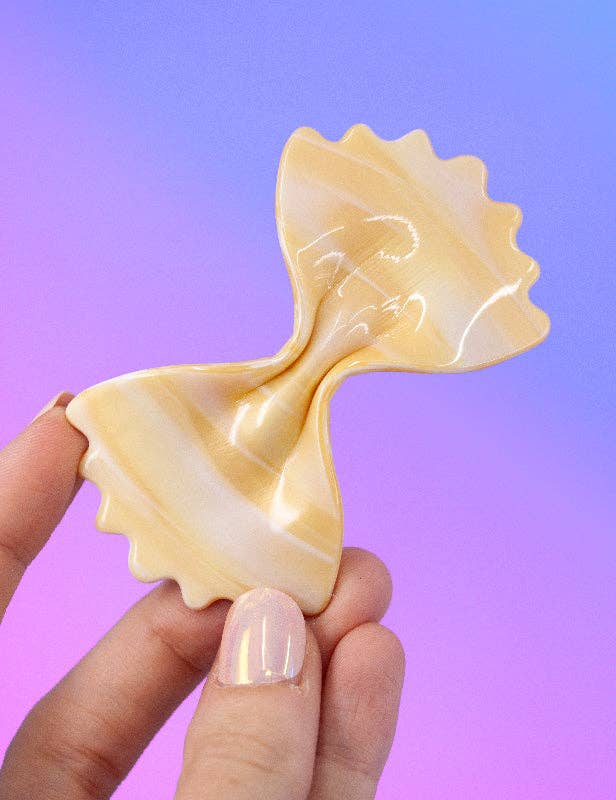 FARFALLE BOW TIE PASTA HAIR BARRETTE