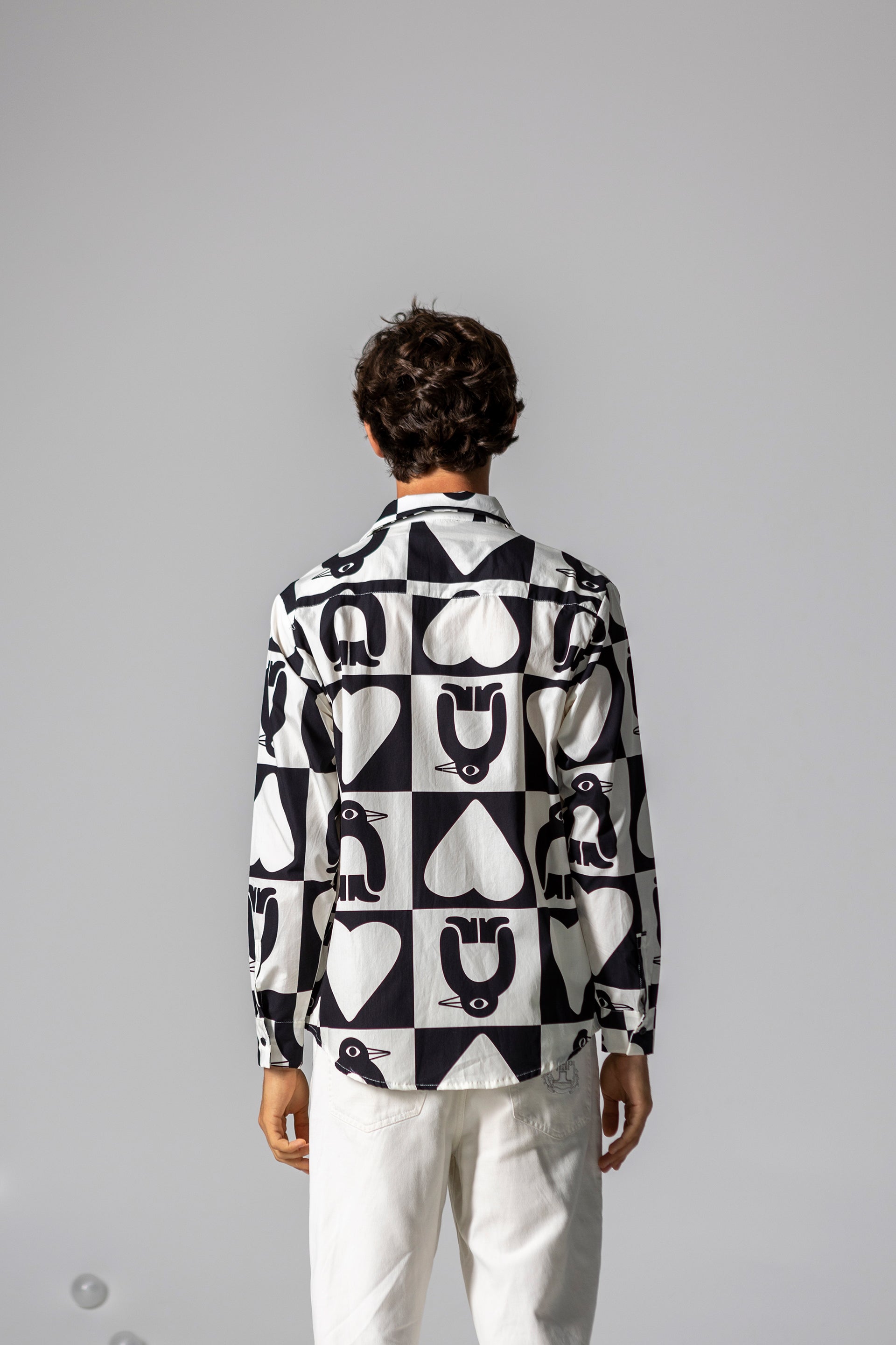 KOWALSKI UNISEX SHIRT- ADELIE CHESS