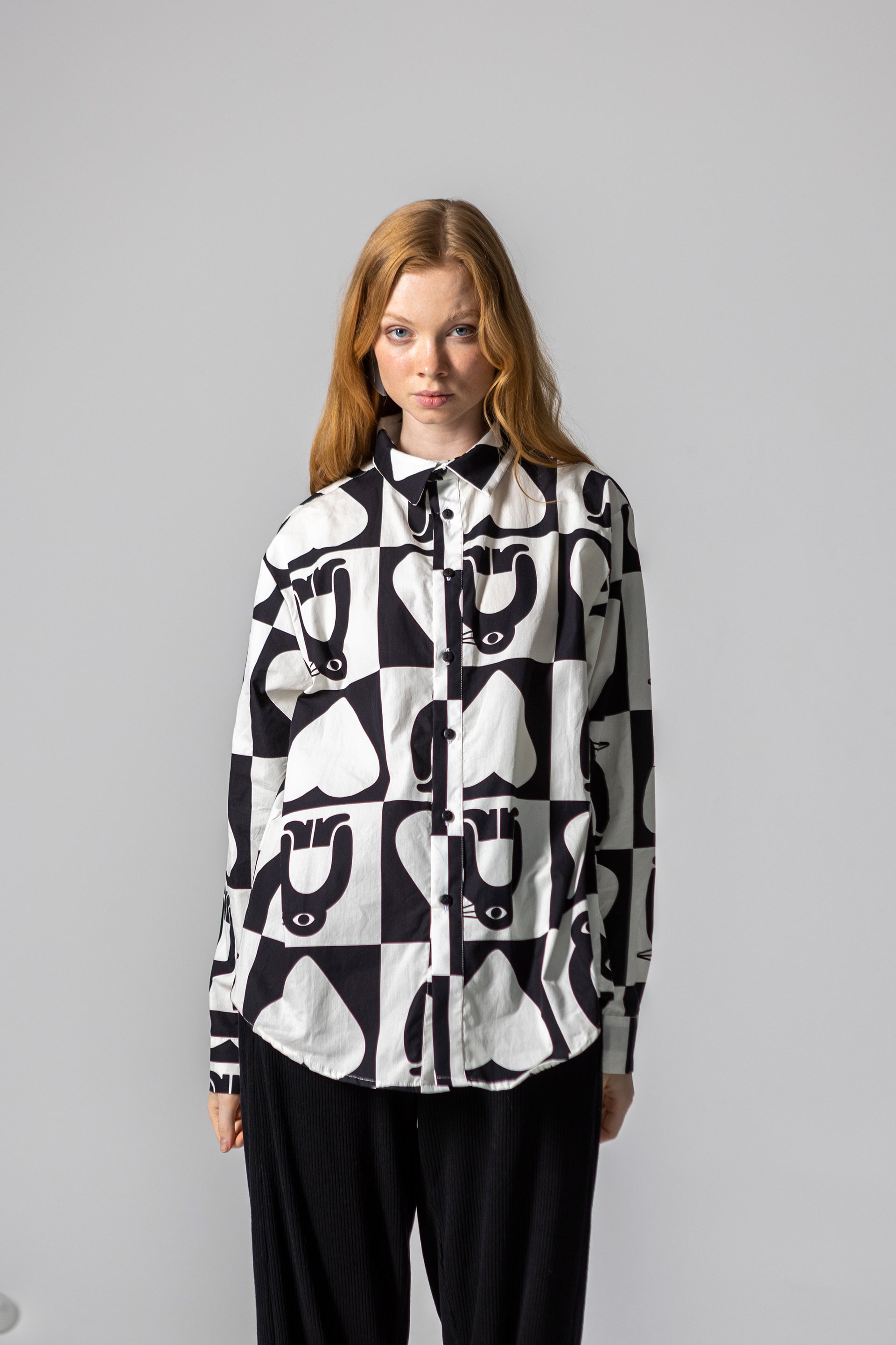 KOWALSKI UNISEX SHIRT- ADELIE CHESS