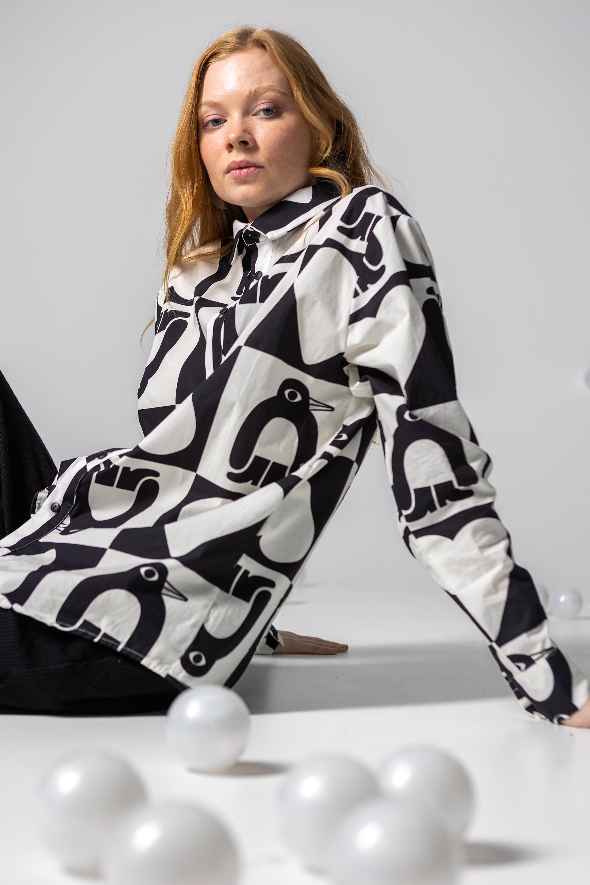 KOWALSKI UNISEX SHIRT- ADELIE CHESS