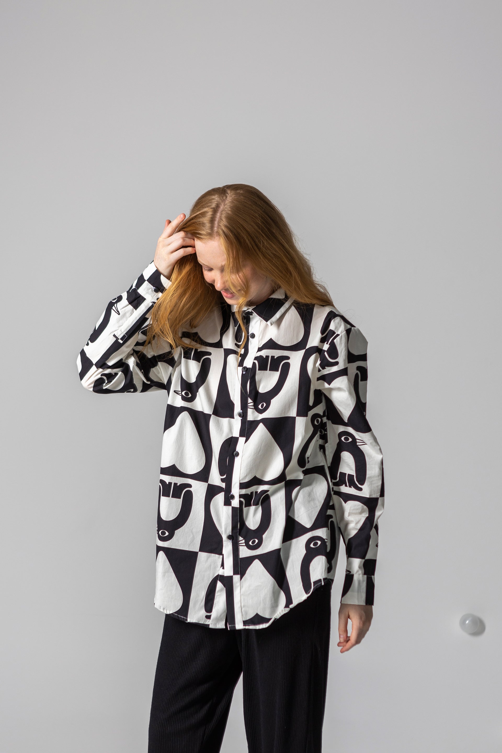 KOWALSKI UNISEX SHIRT- ADELIE CHESS