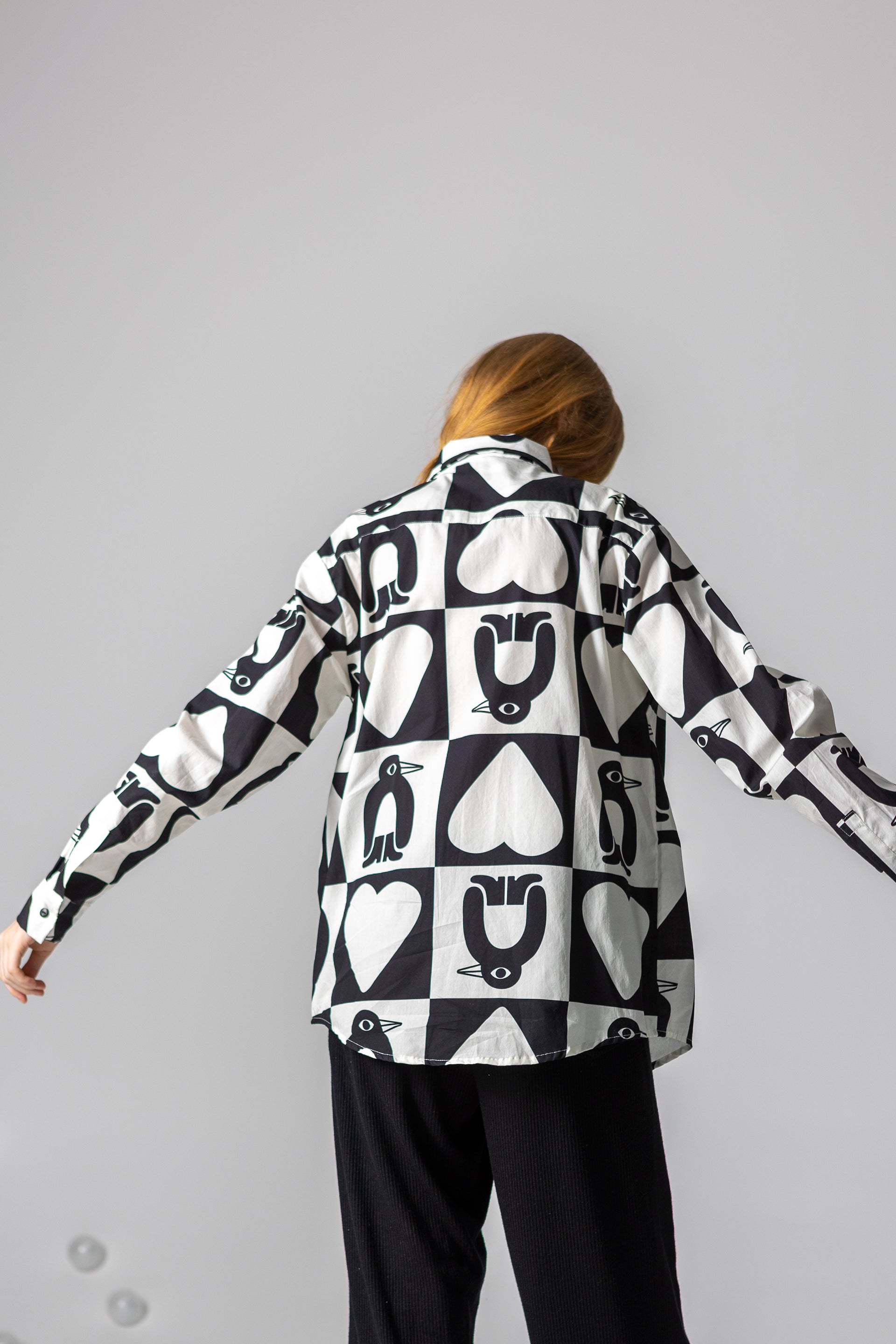 KOWALSKI UNISEX SHIRT- ADELIE CHESS