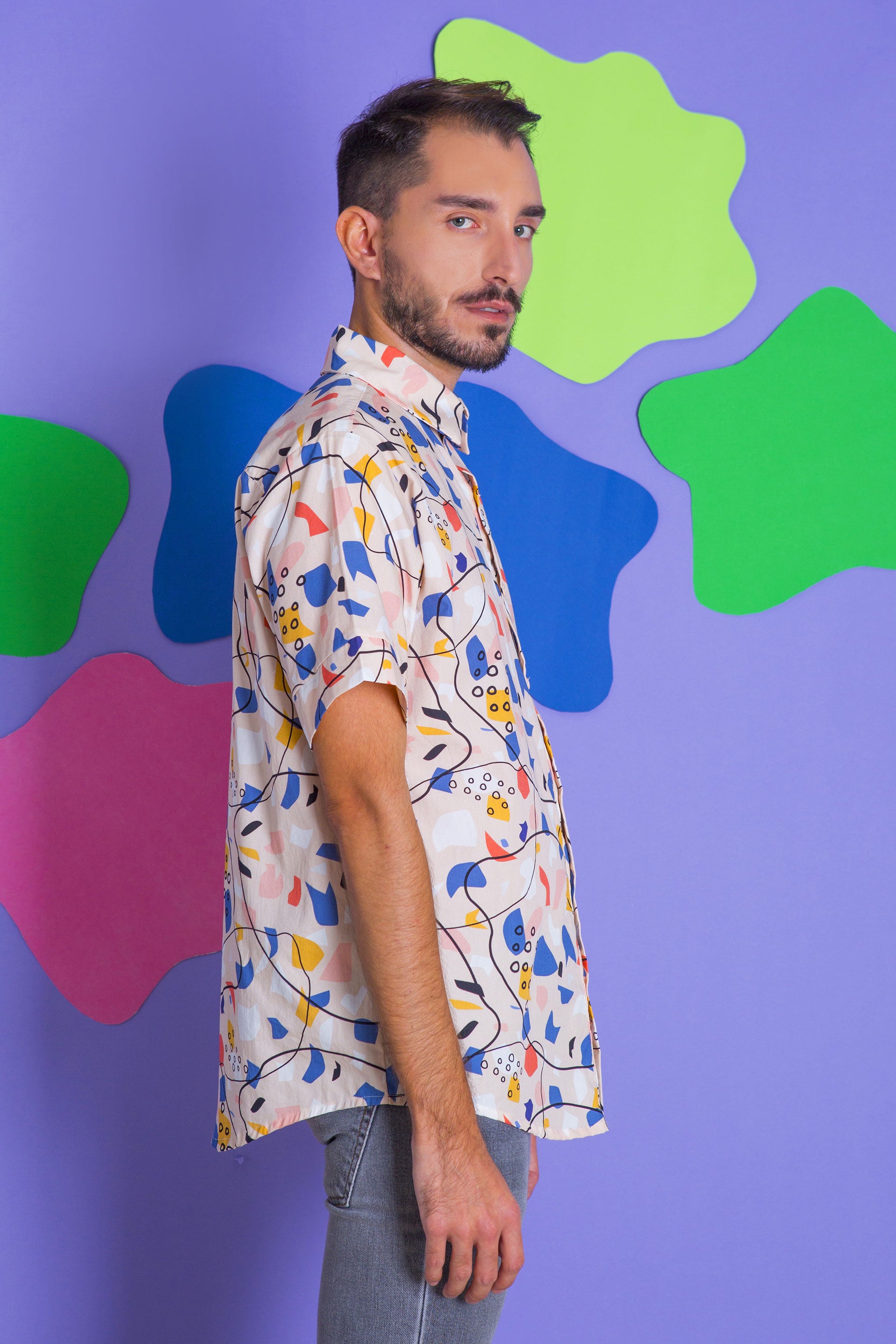 UNISEX SHIRT KOWALSKI-TERRAZZO LEMON