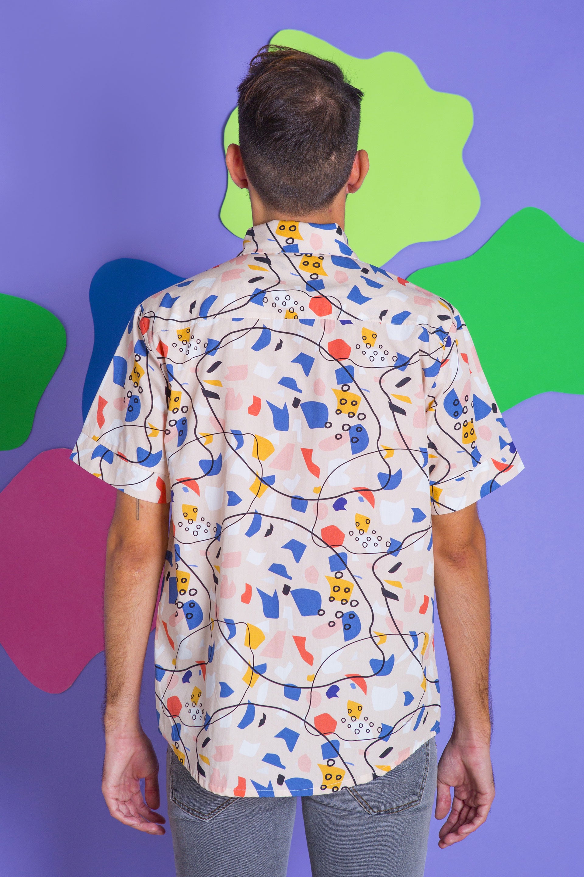 UNISEX SHIRT KOWALSKI-TERRAZZO LEMON