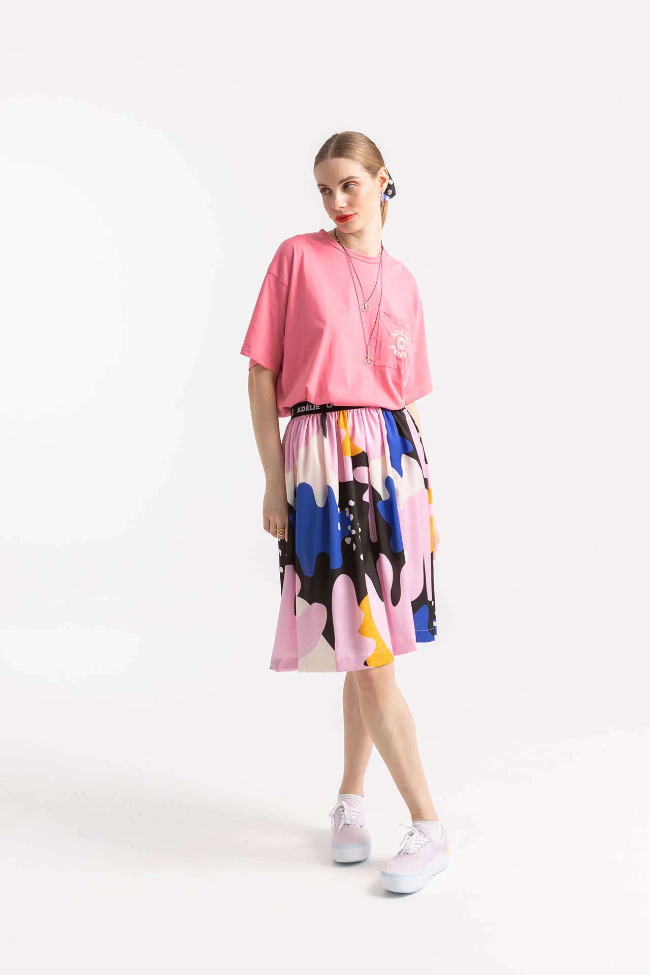SKIRT HOLLY- ABSTRACT II
