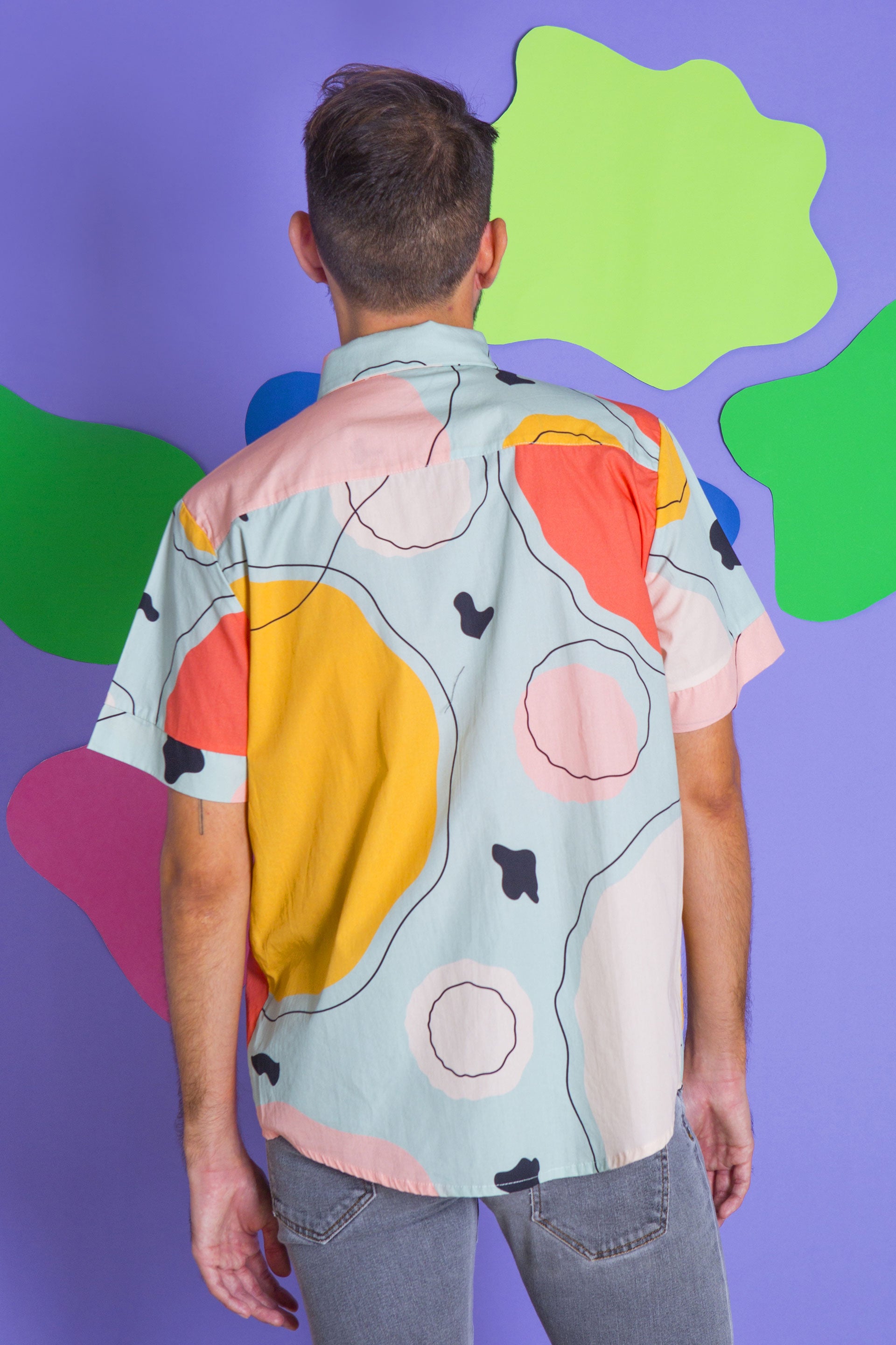 UNISEX SHIRT KOWALSKI-ABSTRACT CIRCLES