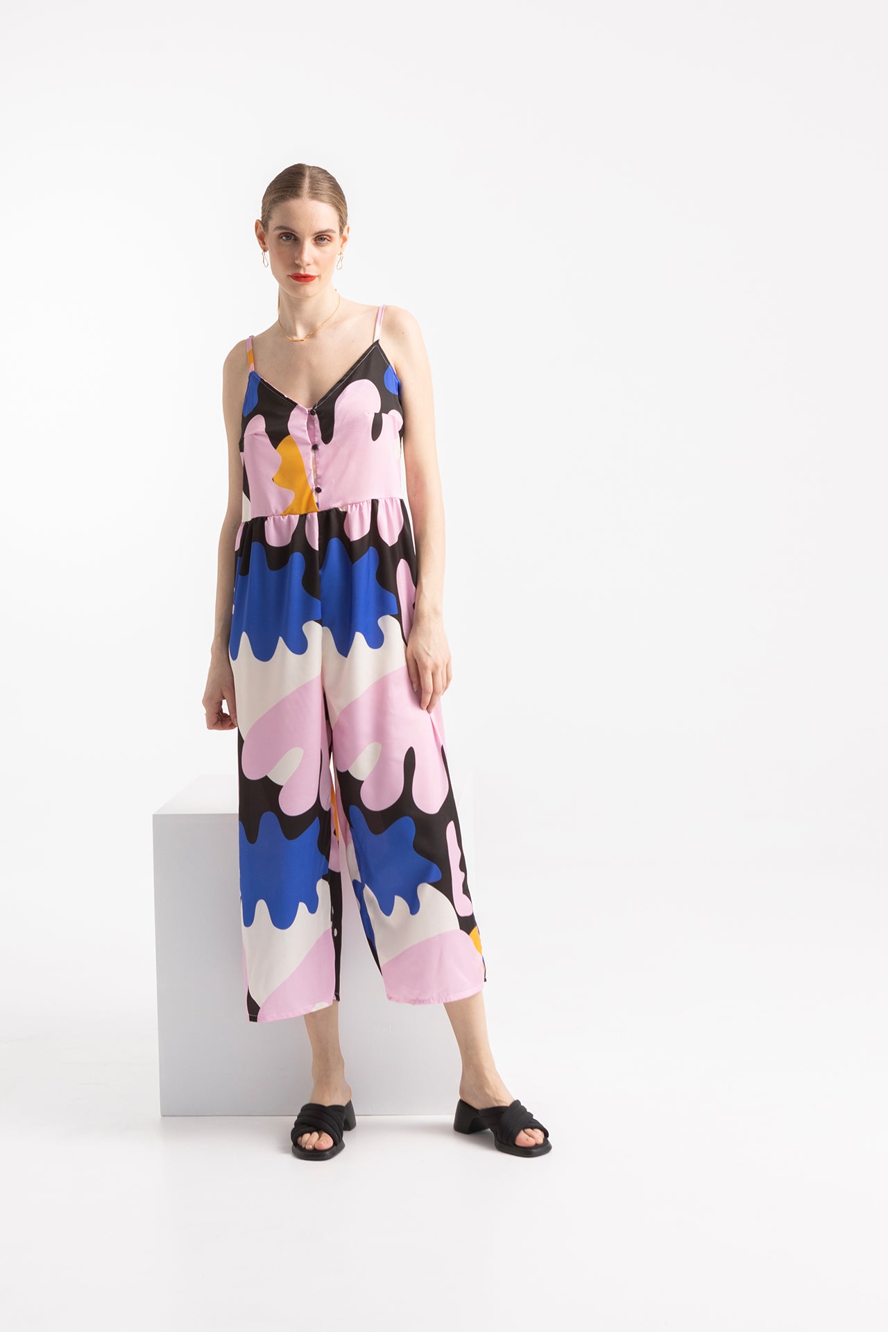JUMPSUIT PEARL- ABSTRACT II