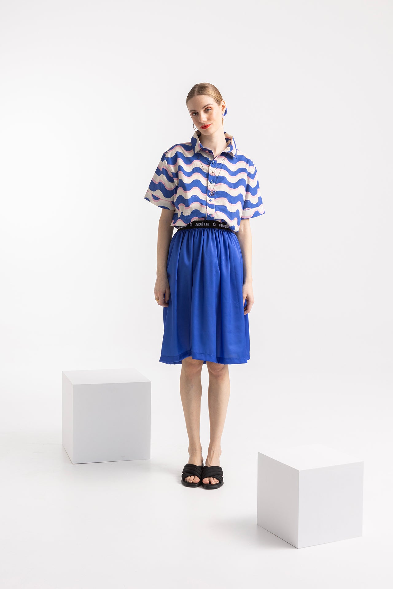SKIRT HOLLY- MAJESTIC BLUE