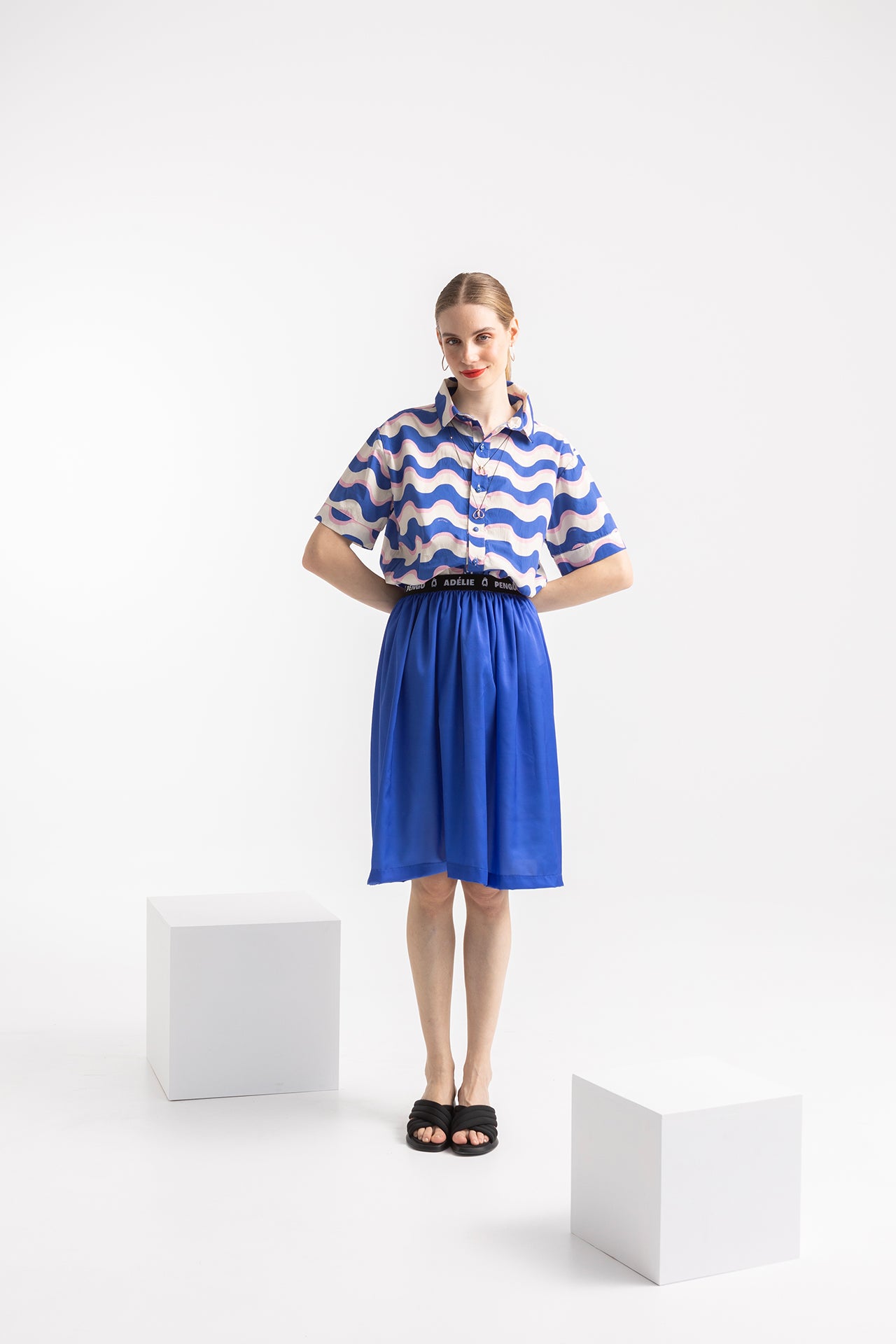 SKIRT HOLLY- MAJESTIC BLUE