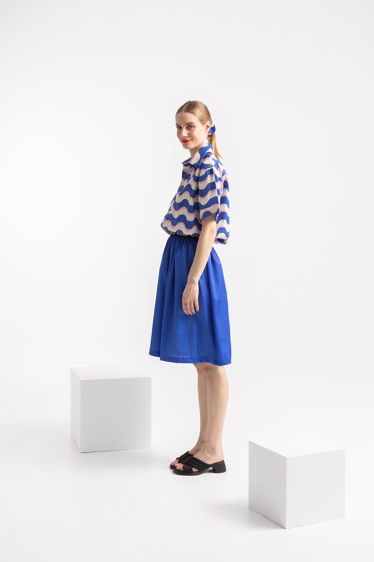 SKIRT HOLLY- MAJESTIC BLUE