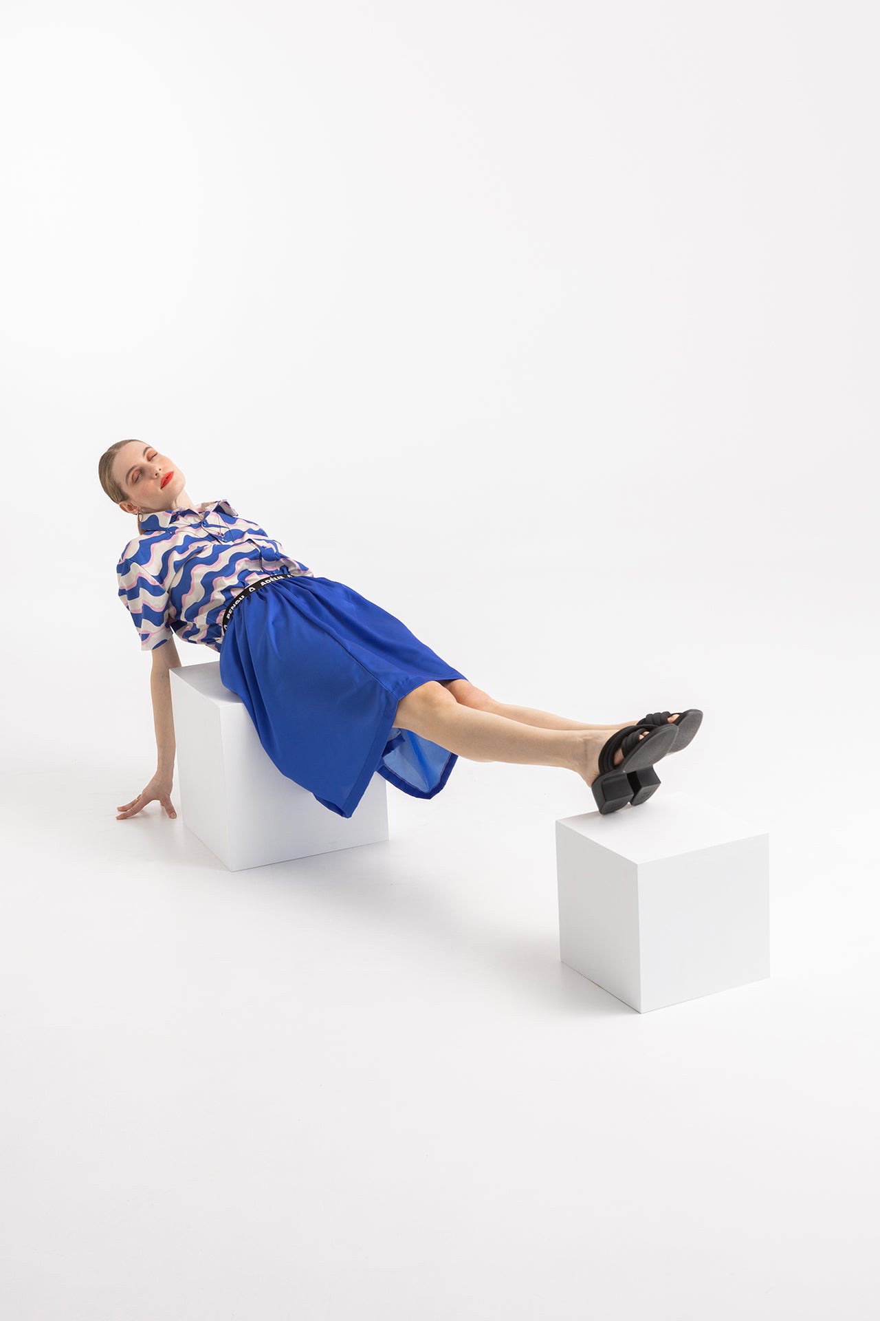 SKIRT HOLLY- MAJESTIC BLUE