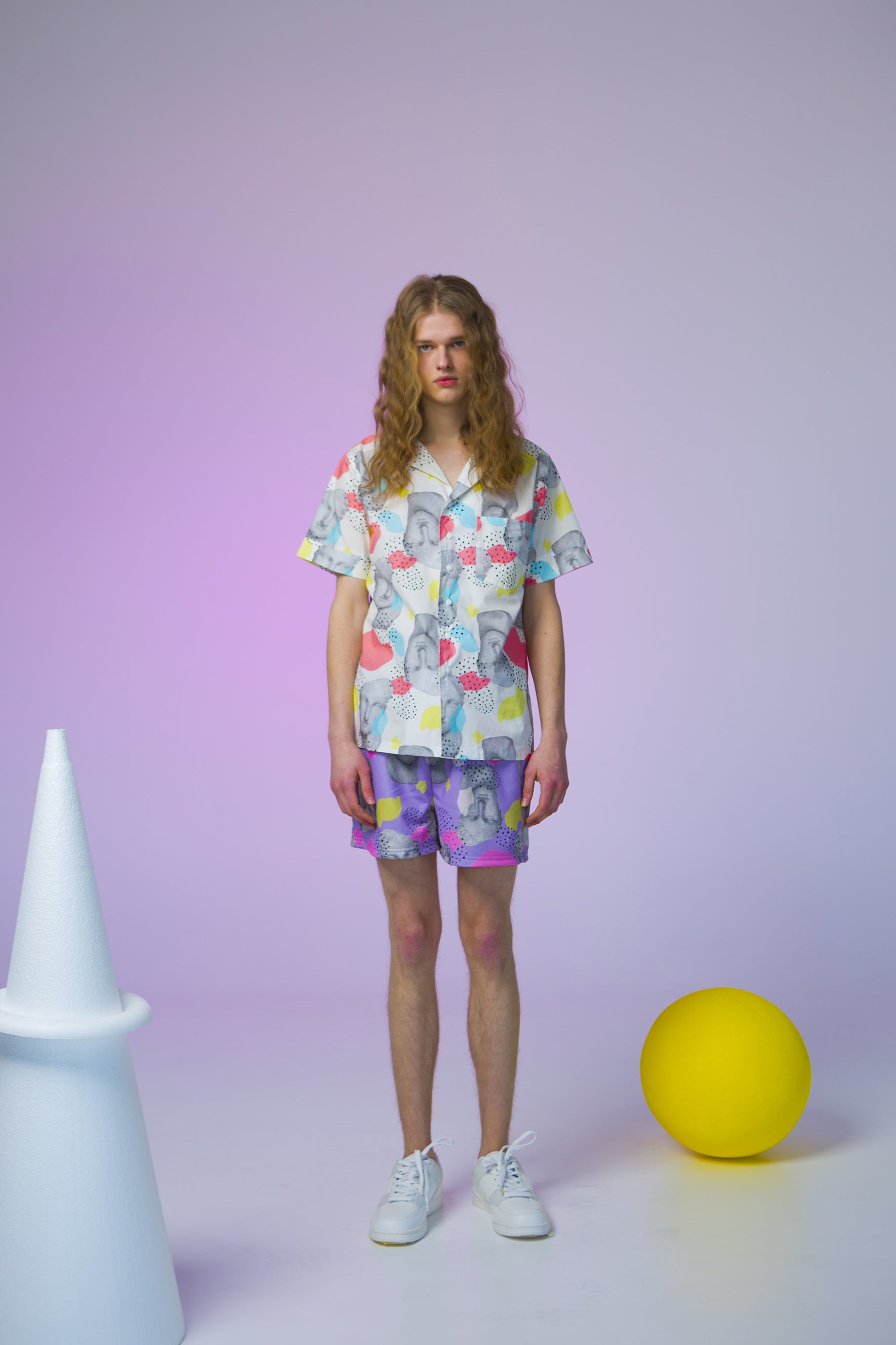 BOWLING SHIRT RICO-ANCIENT BEAUTY ECRU