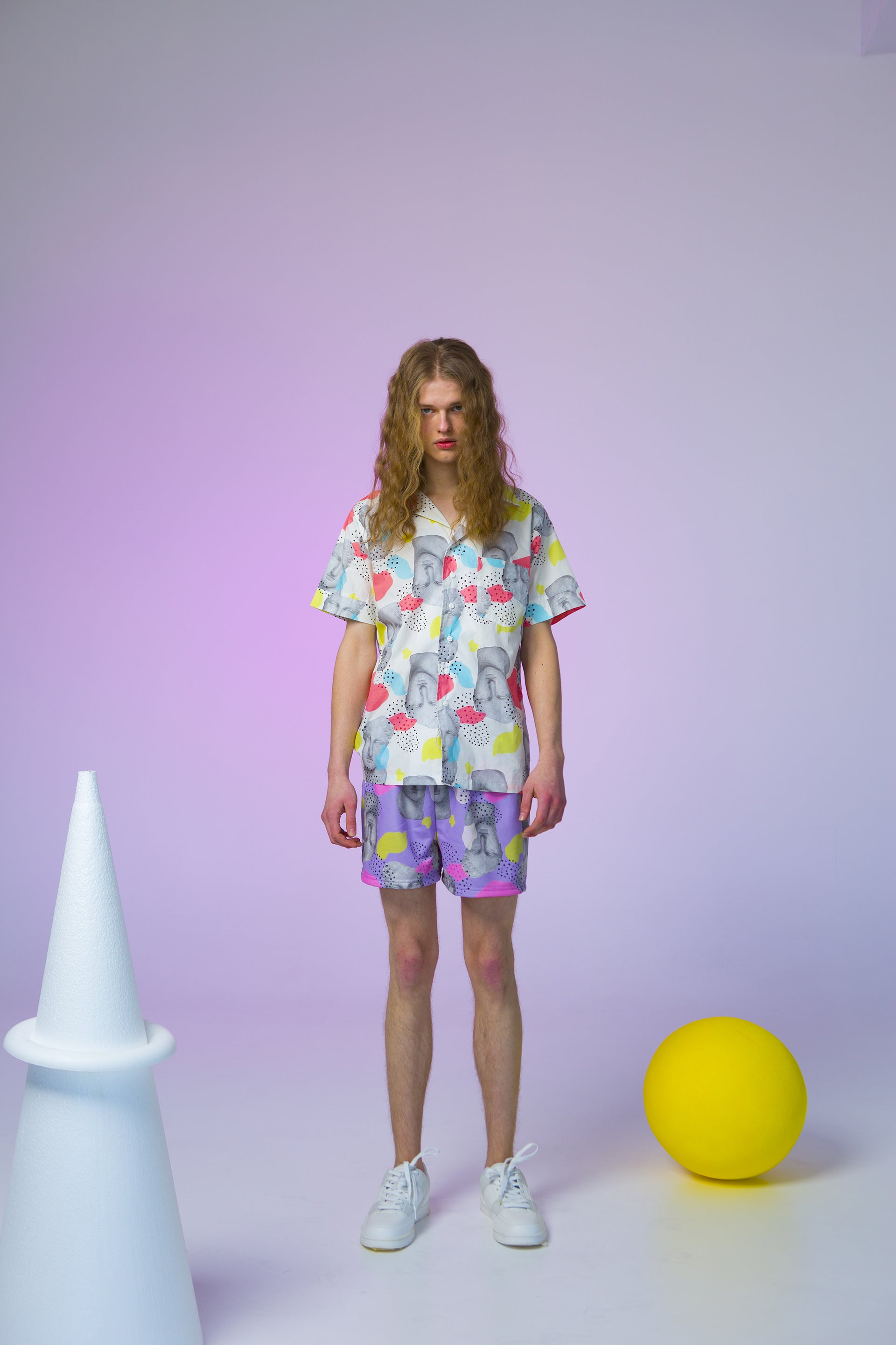 BOWLING SHIRT RICO-ANCIENT BEAUTY ECRU