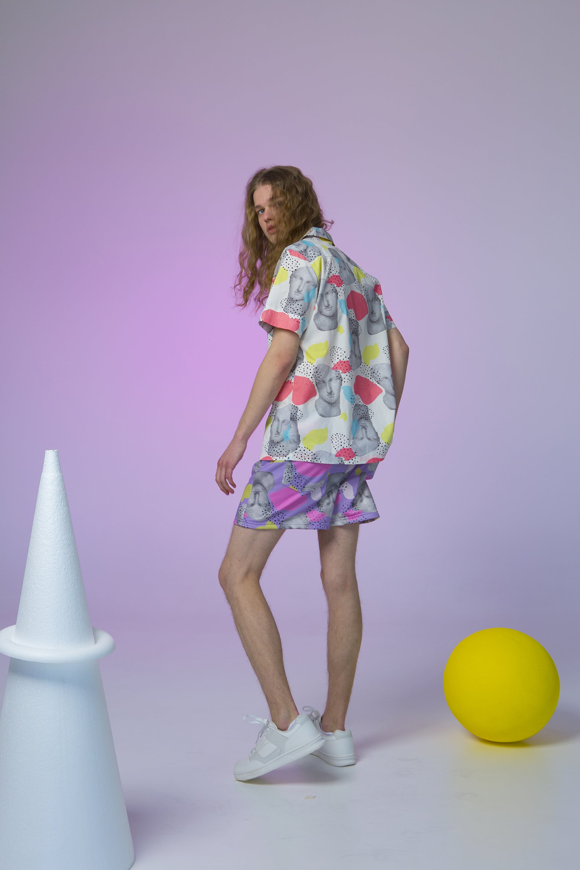 BOWLING SHIRT RICO-ANCIENT BEAUTY ECRU