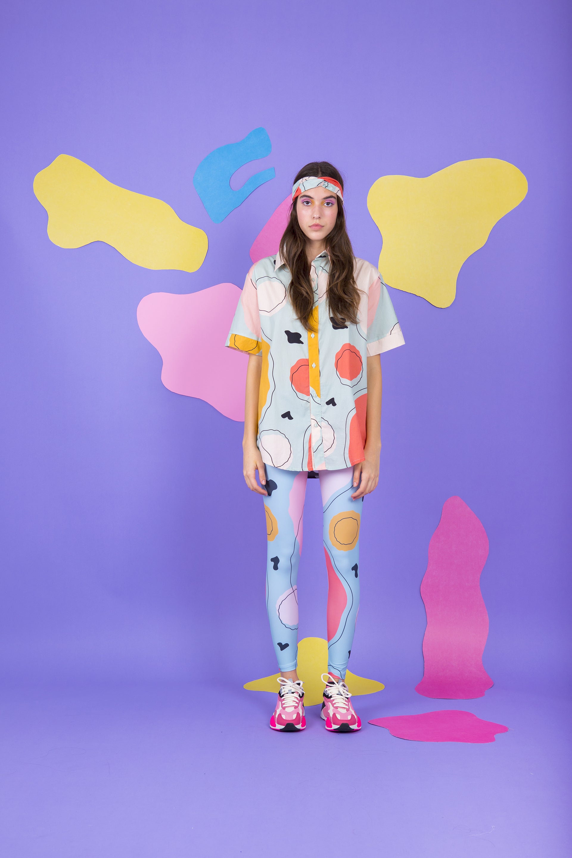 UNISEX SHIRT KOWALSKI-ABSTRACT CIRCLES