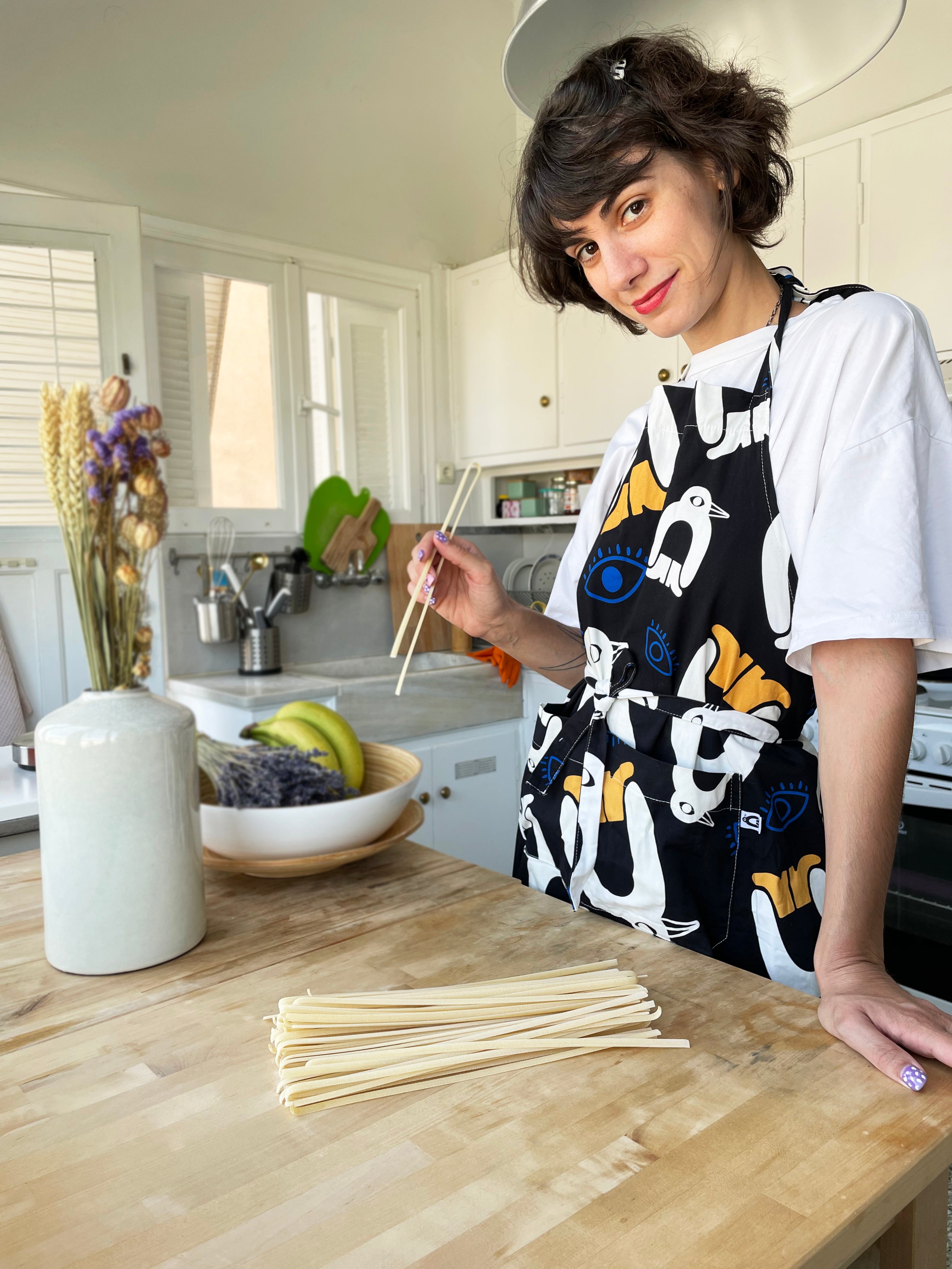 Apron Rosalie- Penguins